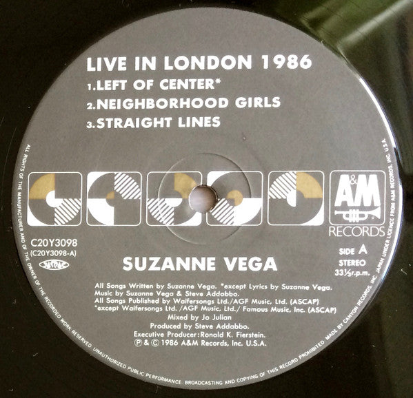 Live In London 1986