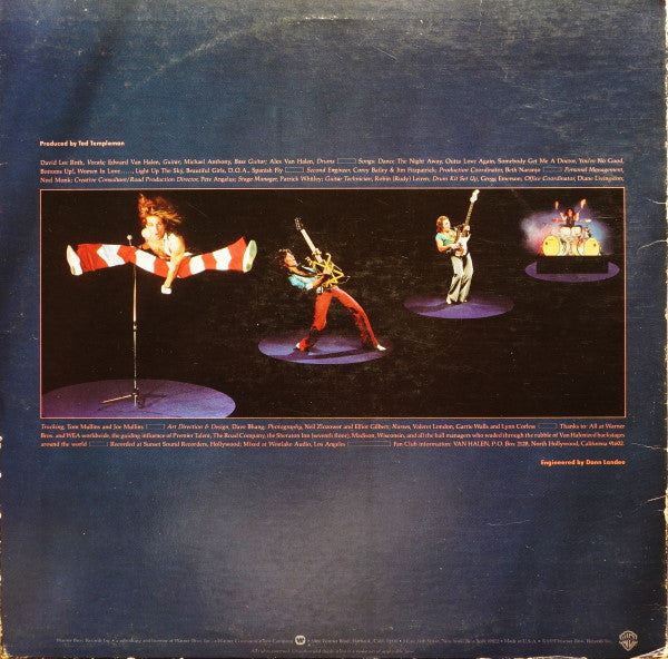 Release: Van Halen II-Vinyl-US-1979-HS 3312-5593596