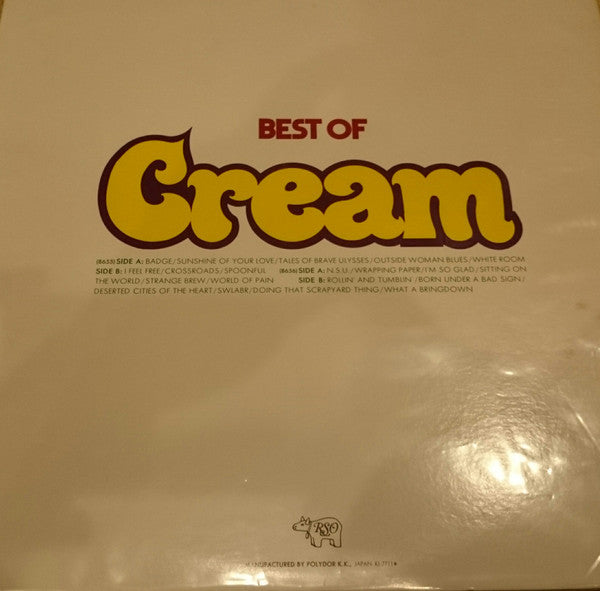 Master Release: The Best Of Cream by Cream (2)