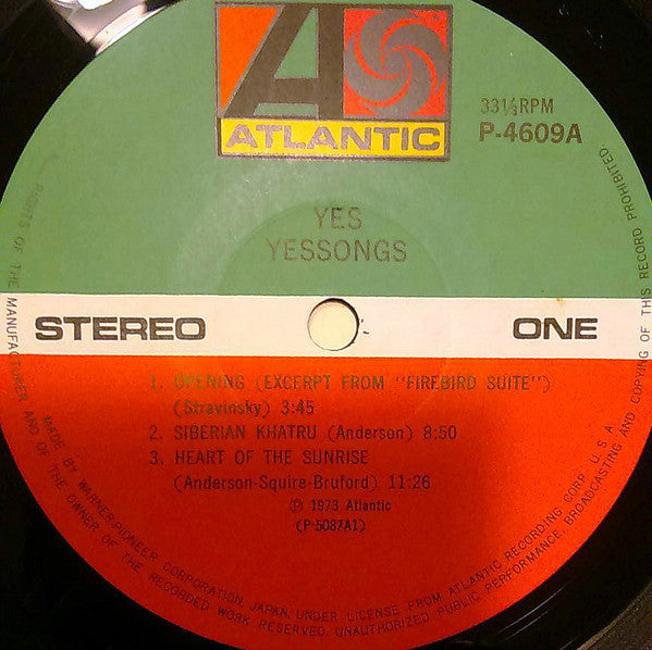 Yessongs