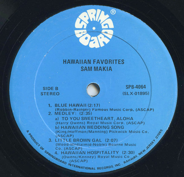 Hawaiian Favorites