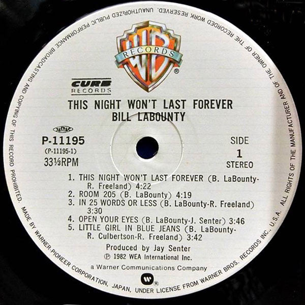 This Night Won't Last Forever