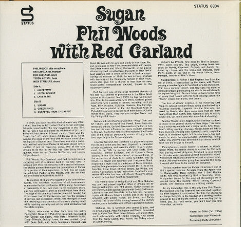 Master Release: Sugan by Phil Woods