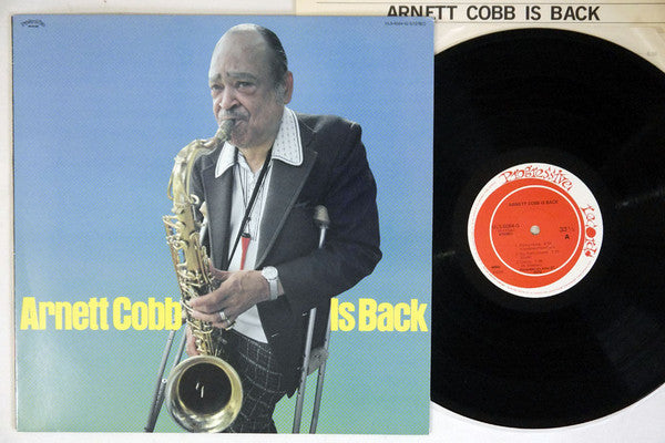 Release: Arnett Cobb Is Back-Vinyl-Japan-1980-ULS-6084-G-8102954