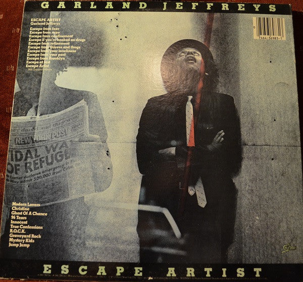Master Release: Escape Artist by Garland Jeffreys