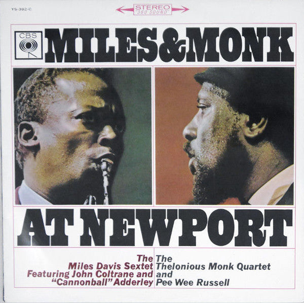 Release: Miles & Monk At Newport-Vinyl-Japan-1964-YS-392-C-5701568