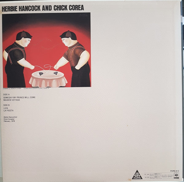 Release: An Evening With Herbie Hancock & Chick Corea In Concert 1978-Vinyl-Japan-1981-FCPA 613-7312831