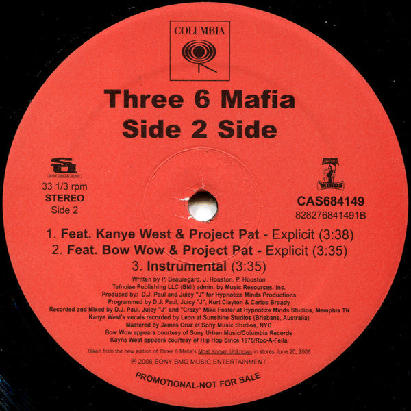 Release: Side 2 Side-Vinyl-US-2006-CAS684149-3620375