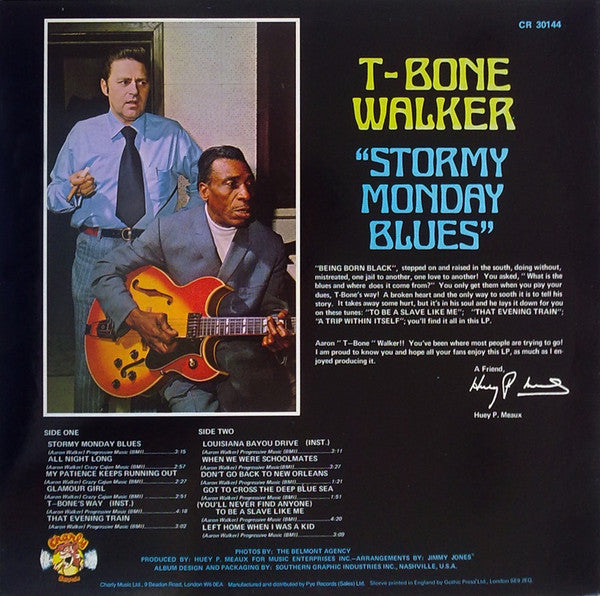 Release: Stormy Monday Blues-Vinyl-UK-1978-CR 30144-8473917