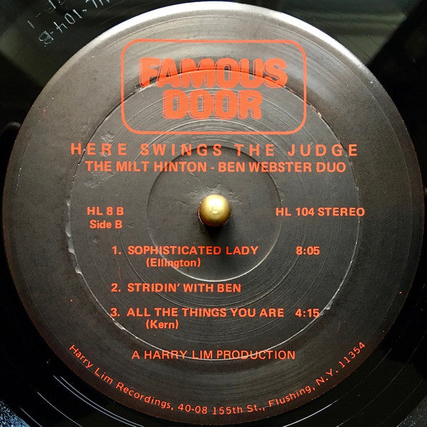 Here Swings The Judge