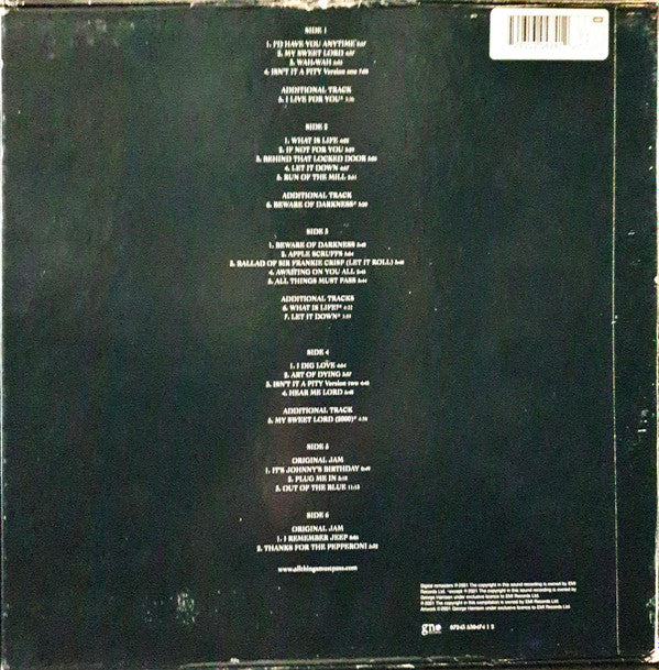 Release: All Things Must Pass-Vinyl, Box Set-Europe-2001-5 30474 1, 7243 5 30474 1 2, 5304741, 07243 530474 1 2-1922453