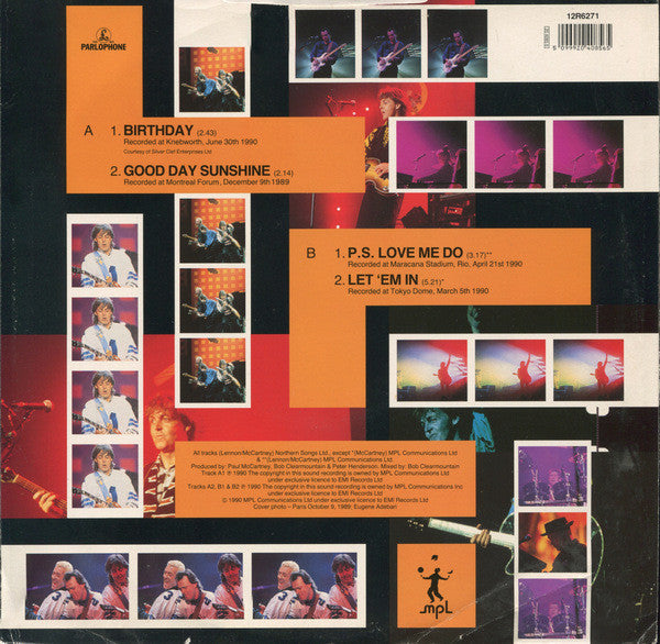Master Release: Birthday by Paul McCartney
