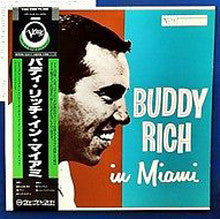 Release: Buddy Rich In Miami-Vinyl-Japan-None-23MJ 3200-9167226
