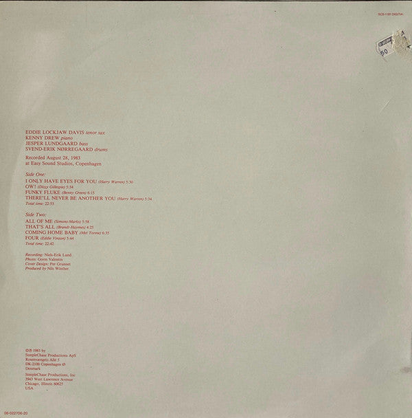 Release: All Of Me-Vinyl-Denmark-1983-SCS-1181-2878108