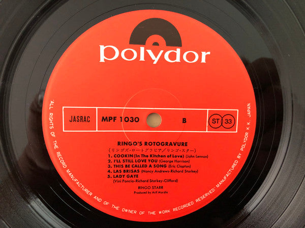 Ringo's Rotogravure