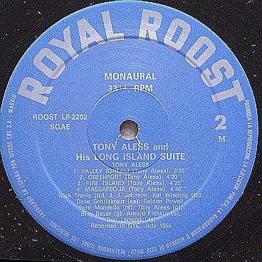 Tony Aless And His Long Island Suite