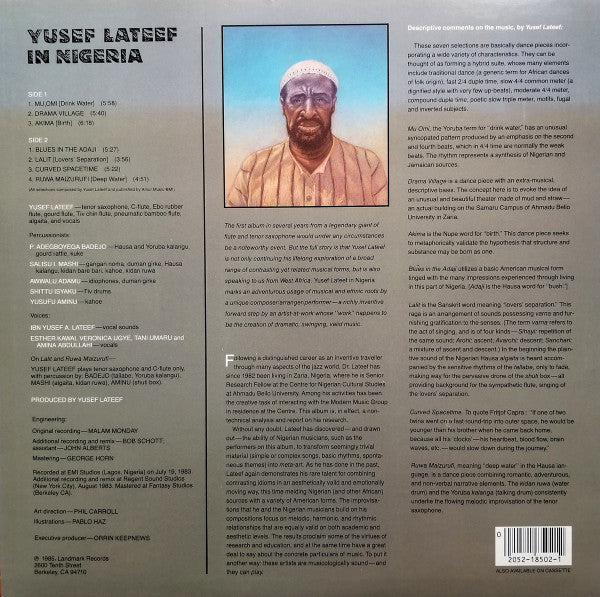 Release: In Nigeria-Vinyl-US-1985-LLP-502-2221900