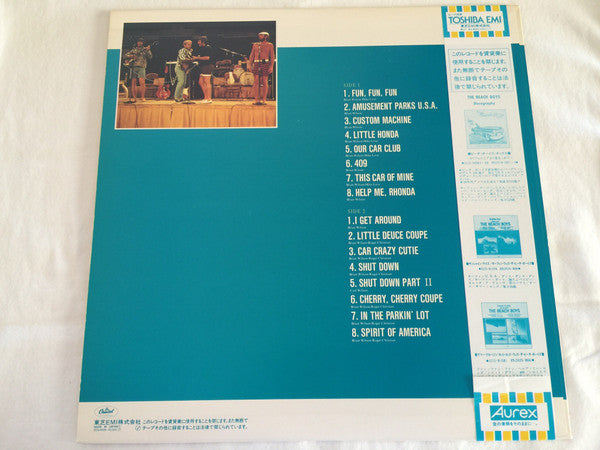 Release: Summer Cruisin': Hot Rod With The Beach Boys-Vinyl-Japan-None-ECS-81581-8018823