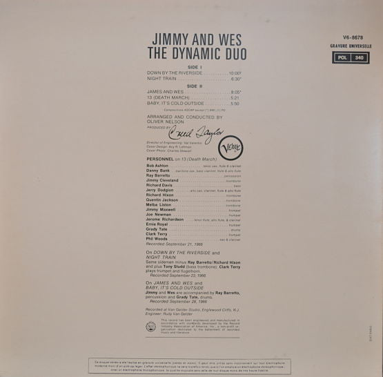 Jimmy & Wes - The Dynamic Duo