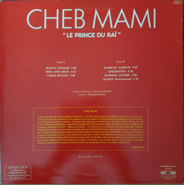 Master Release: Ouach Etsalini by Cheb Mami