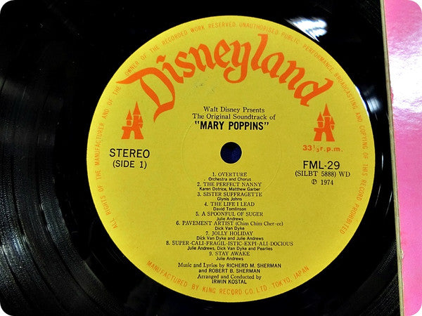 Walt Disney's Mary Poppins (The Original Soundtrack Of)
