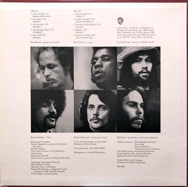 Release: Dixie Chicken-Vinyl-US-None-BS 2686-8709364