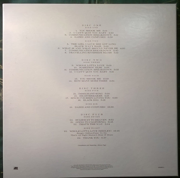 Release: BBC Sessions-Vinyl, Box Set-US-1997-SD 83061 1, SD 83061 1-7864622