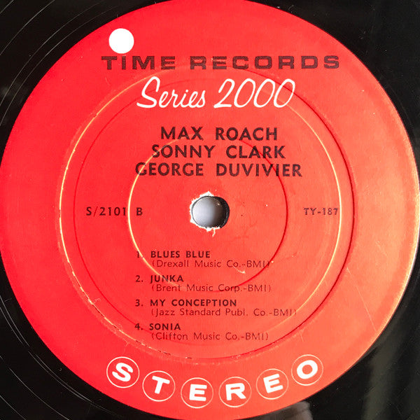 Max Roach, Sonny Clark, George Duvivier
