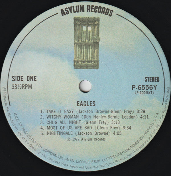 Release: Eagles-Vinyl-Japan-1981-P-6556Y-5836884