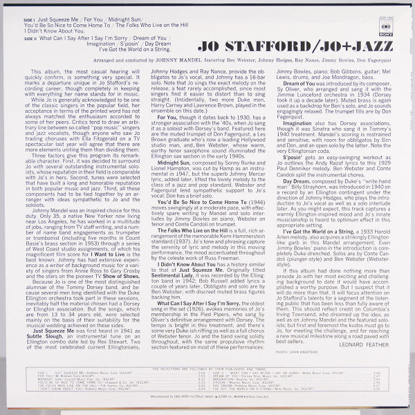 Jo + Jazz