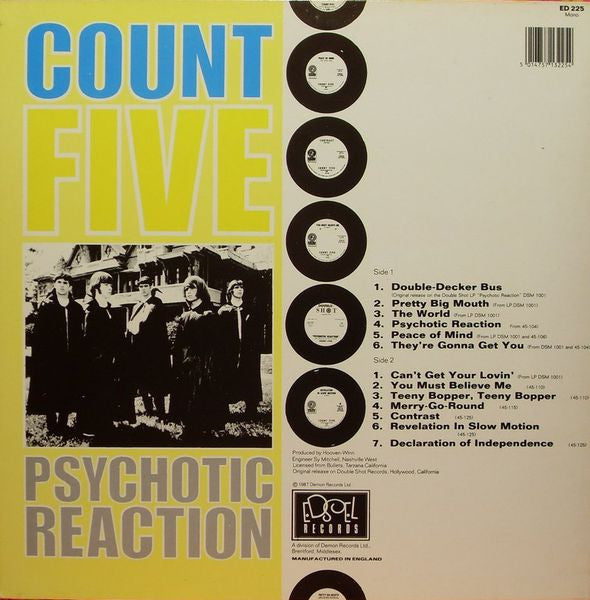 Master Release: Psychotic Reaction by Count Five