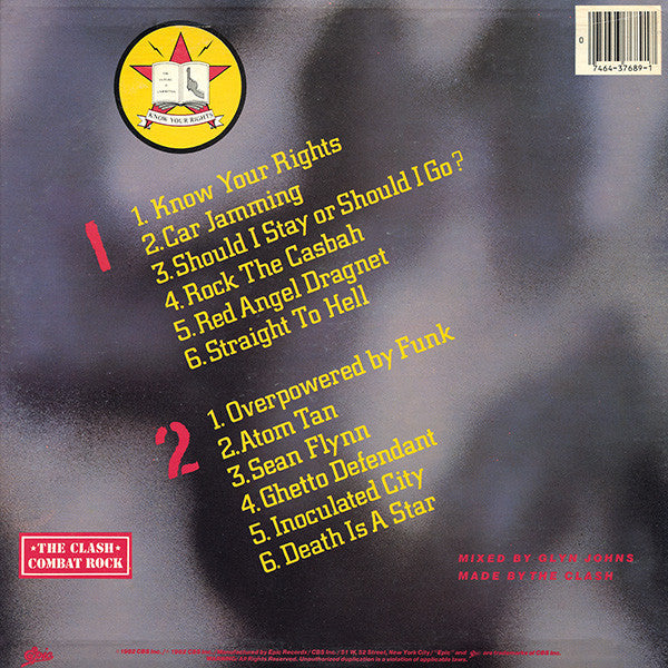 Release: Combat Rock-Vinyl-US-1982-FE 37689, FMLN 2, 37689-3342699