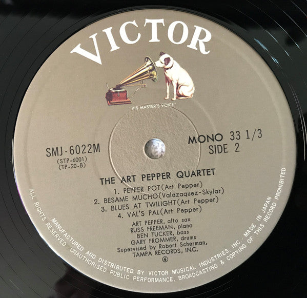 The Art Pepper Quartet