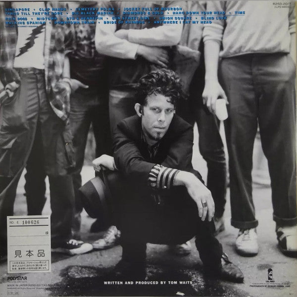 Release: Rain Dogs-Vinyl-Japan-1985-R25D-2017-9380457