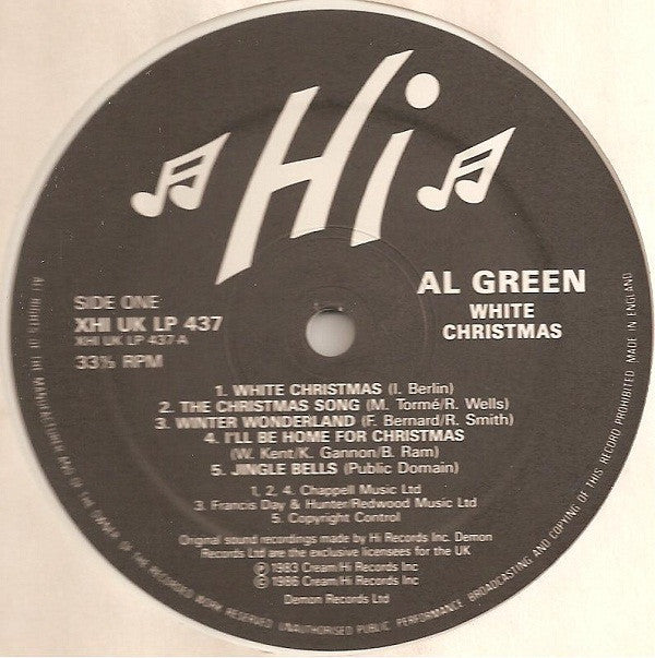 Master Release: White Christmas by Al Green
