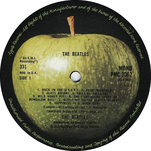 Release: The Beatles-Vinyl-UK-1981-PMC 7067-8-4546697