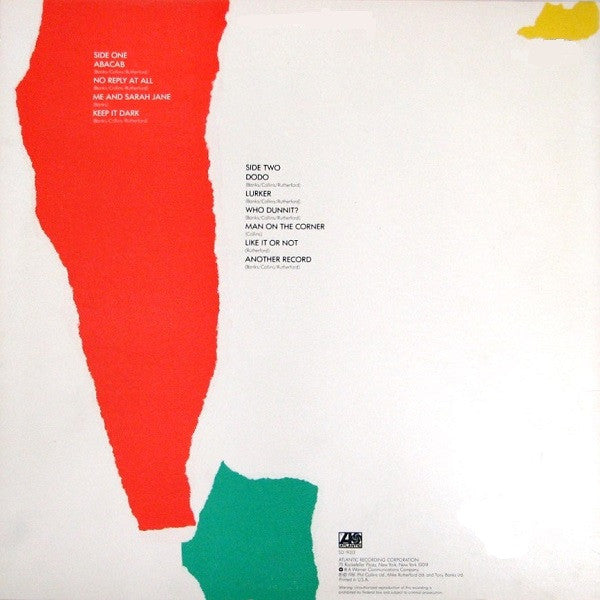 Release: Abacab-Vinyl-US-1981-SD 19313-2769874