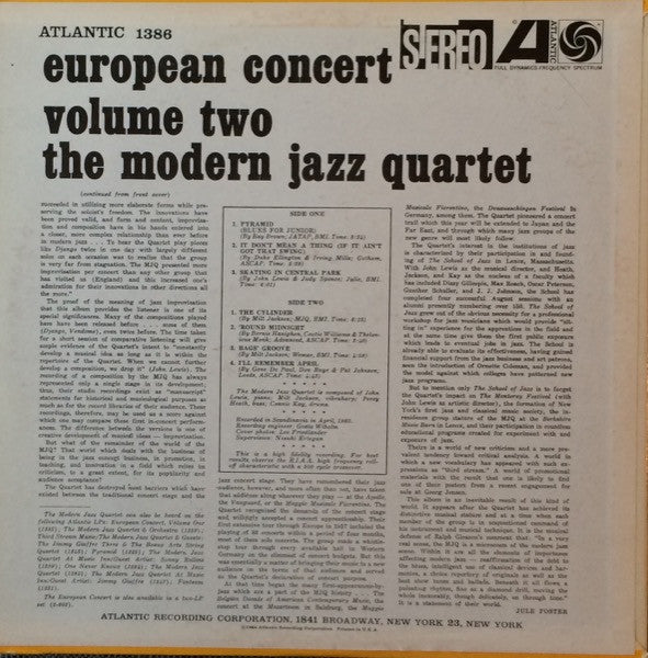 European Concert Volume Two