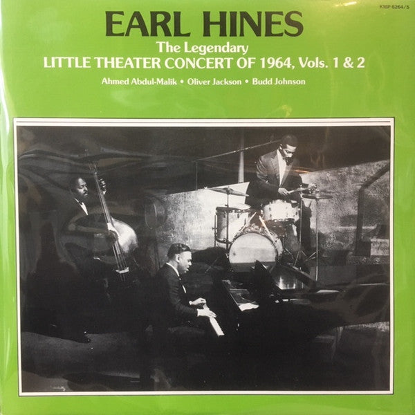Master Release: The Legendary Little Theater Concert Of 1964, Vols. 1 & 2 by Earl Hines