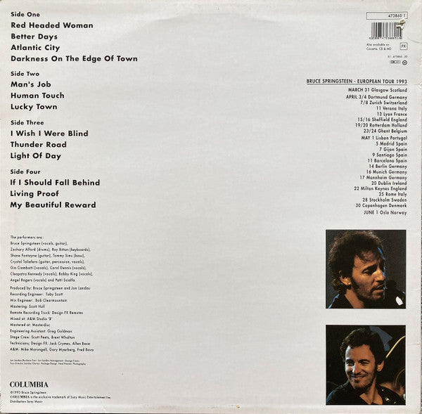 Master Release: In Concert / MTV Plugged by Bruce Springsteen
