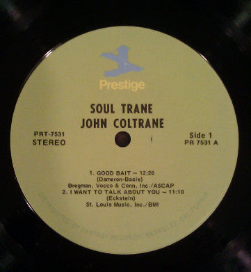 Release: Soultrane-Vinyl-US-1972-PR 7531-6463767