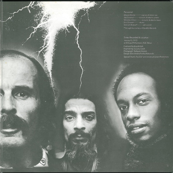 Weather Report Live In Tokyo