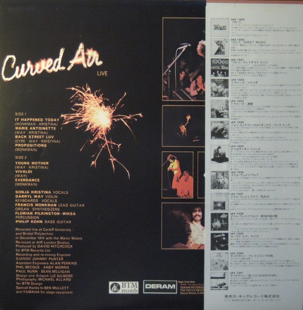 Master Release: Curved Air Live by Curved Air