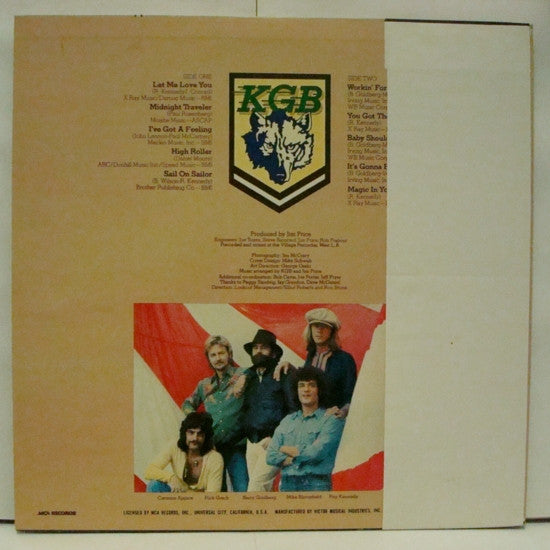 Release: KGB-Vinyl-Japan-1976-MCA-6089-3307571