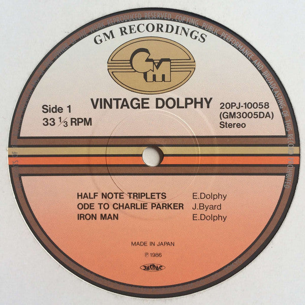 Vintage Dolphy