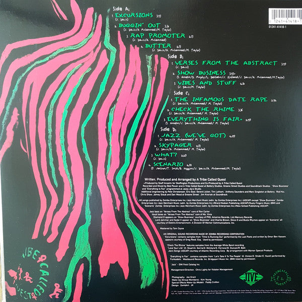 Master Release: The Low End Theory by A Tribe Called Quest