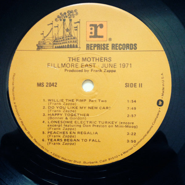 Fillmore East - June 1971