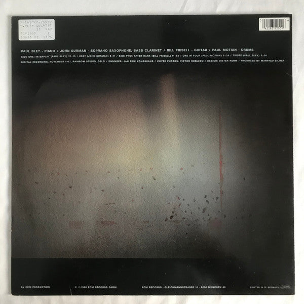Master Release: The Paul Bley Quartet by Paul Bley Quartet