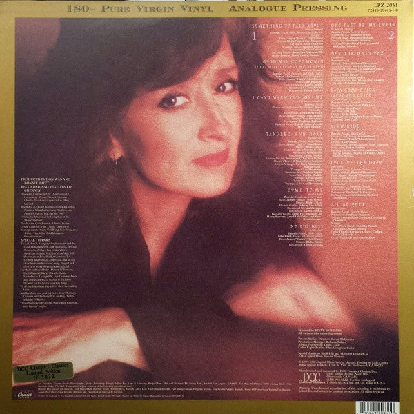Master Release: Luck Of The Draw by Bonnie Raitt