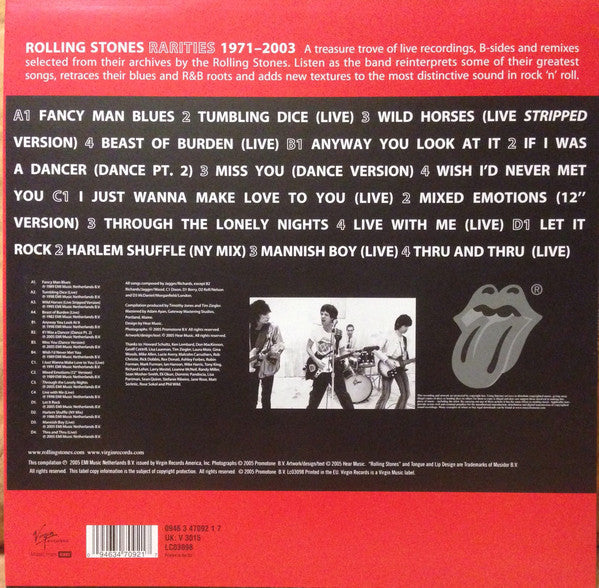 Release: Rarities 1971-2003-Vinyl-Europe-2005-0946 3 47092 1 7, 0946 3 47092 1 7, V 3015-2696098